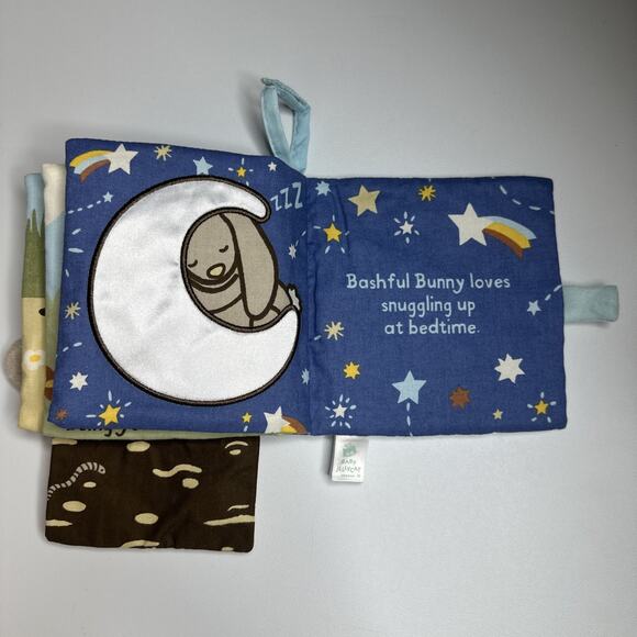 Bashful Bunny Loves You Book Jellycat Soft Sensory Book For Baby - Picture 8 of 8